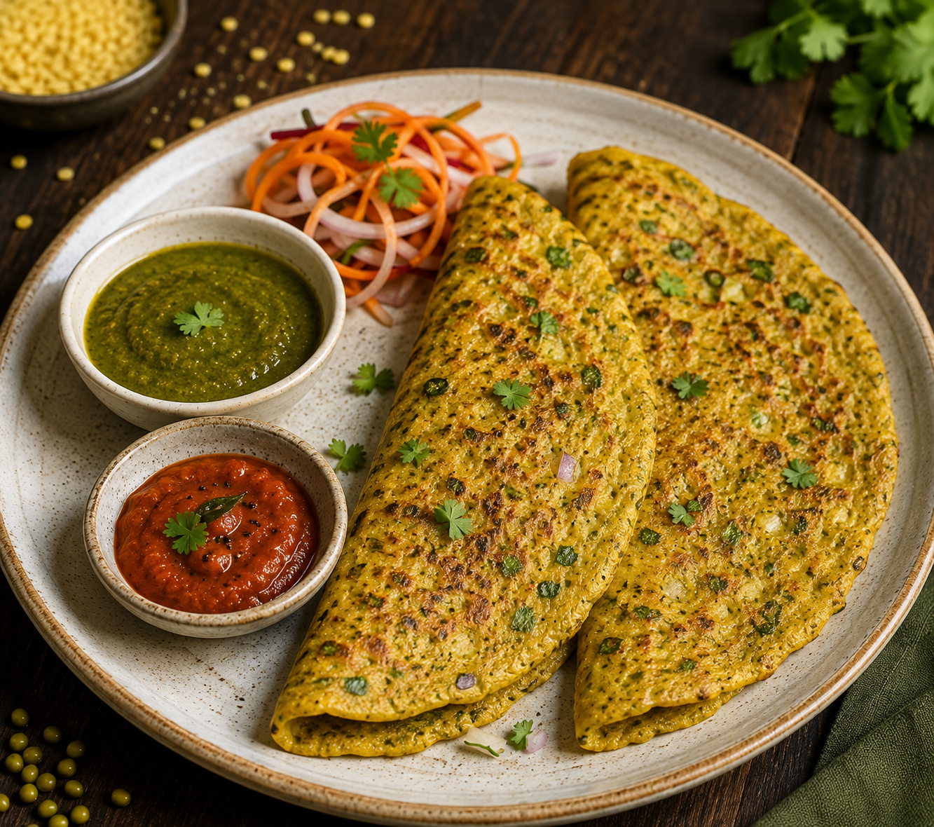 Moong Dal Chilla
